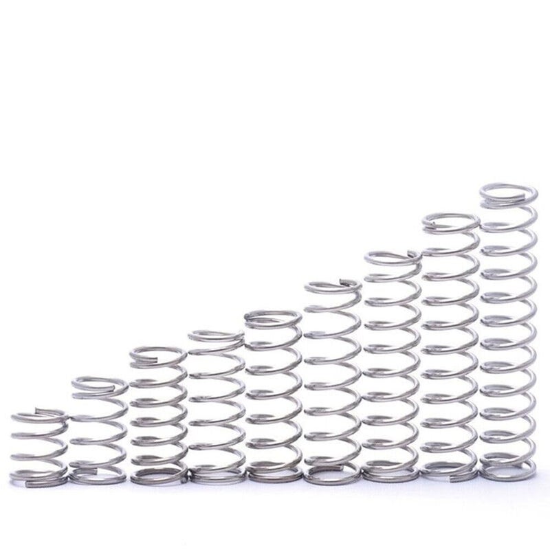 Customizable Compression Springs 304 Stainless Steel 8x20mm 20pcs - Image 4